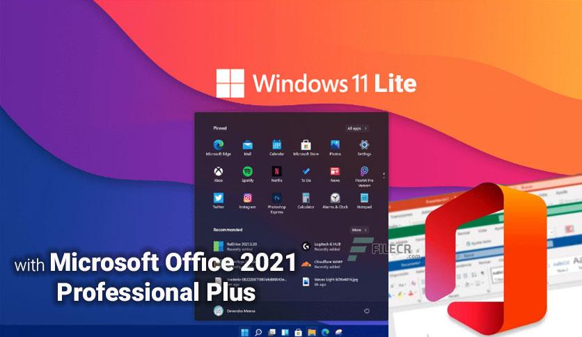 Windows 11 Lite incl Office 2021 - FileCR